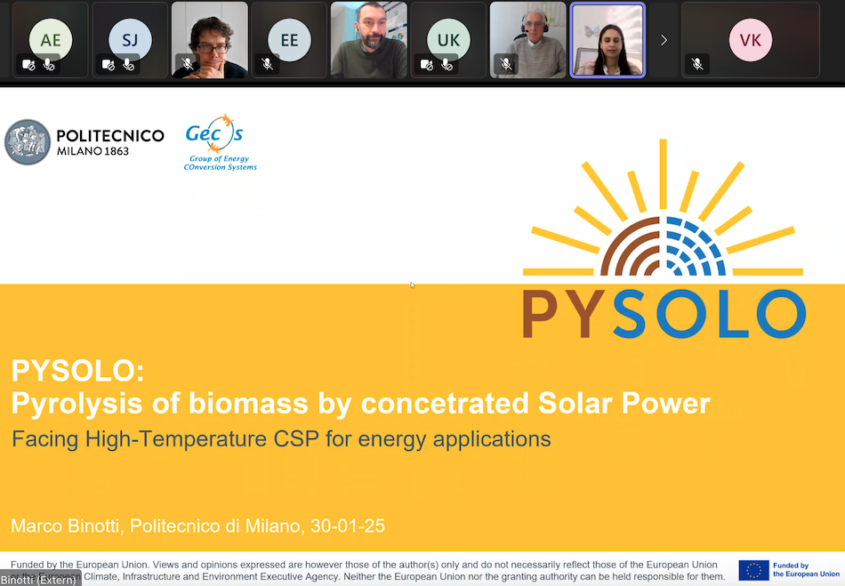 Screenshot of PYSOLO Webinar